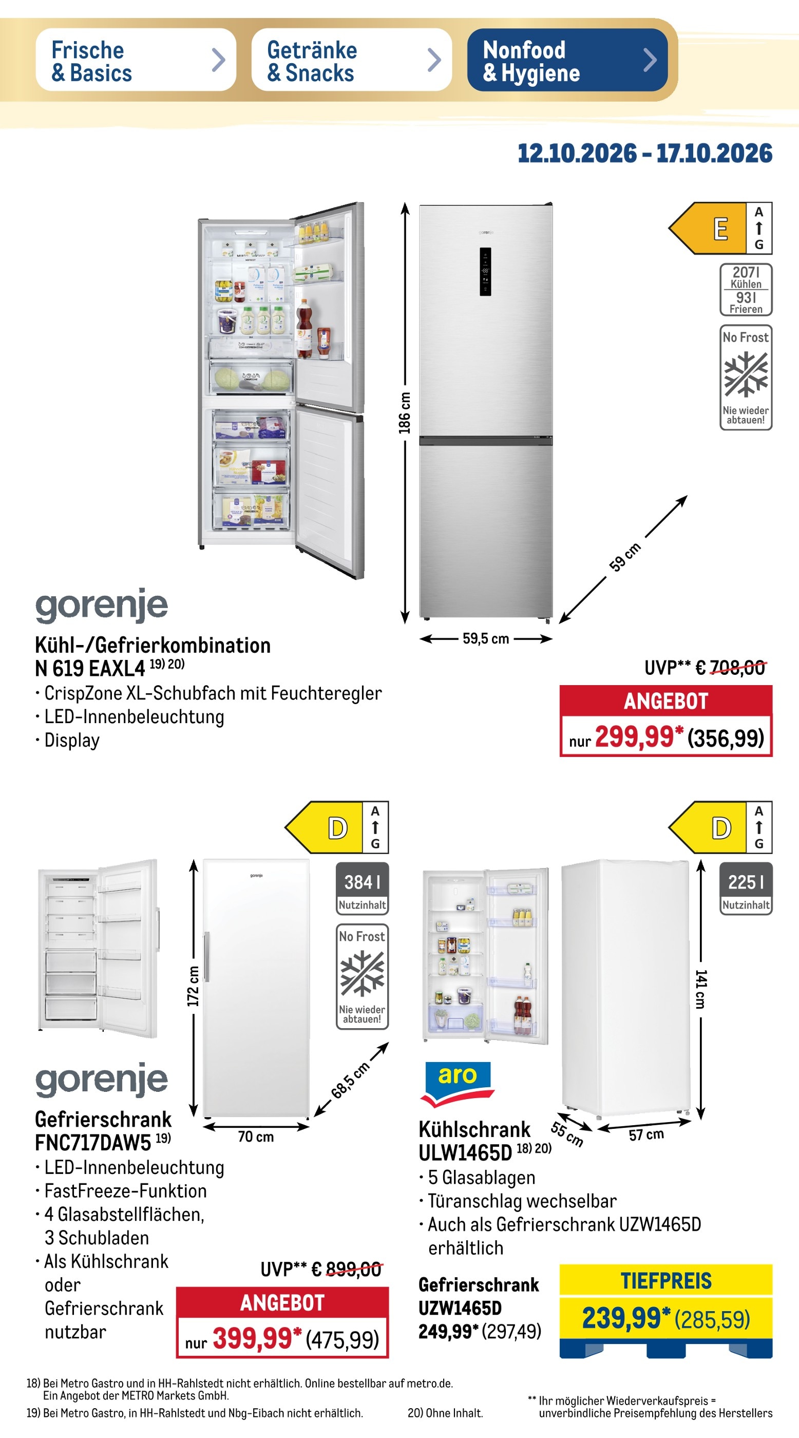 MediaMarkt Gefrierschrank Angebot ᐅ Finde den Preis im aktuellen Prospekt
