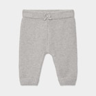 Pantalon tricot coton gris clair bébé dans le catalogue La Halle