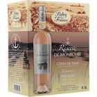 I.G.P. Côtes de Thau - RÉSERVE DE MONROUBY REFLETS DE FRANCE en promo chez Carrefour Montrouge à 11,45 €