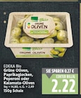 Grüne Oliven, Paprikaglocken, Peperoni oder Kalamata-Oliven Angebote von EDEKA Bio bei E center Falkensee für 2,22 €
