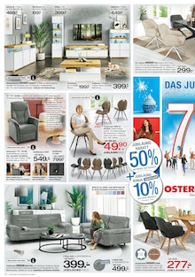 Sofa im Ostermann Prospekt "77 Jahre Ostermann – Das Jubiläum" mit 16 Seiten (Gelsenkirchen)