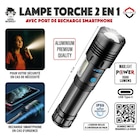 Carrefour Market Arthès - Promo Lampe Torche aluminium 2 en 1 Promo Lampe Torche aluminium 2 en 1 à 9,99 € dans le catalogue Carrefour Market à Arthès