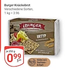 Knäckebrot bei GLOBUS im Hermsdorf Prospekt für 0,99 €
