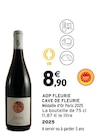 AOP Fleurie 2025 - Cave de Fleurie en promo à 8,90 € chez Intermarché Super AOP Fleurie 2025 - Cave de Fleurie dans le catalogue Intermarché Super