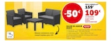 Salon de jardin - MARIE en promo chez Super U Chatou à 109,00 €