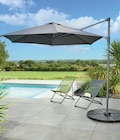 Parasol excentré rond 2,5m - Super U à Lyon Parasol excentré rond 2,5m en promo chez Super U Lyon à 69,00 €