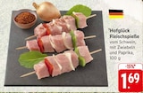 EDEKA - Fleischspieße Angebot im Prospekt Fleischspieße bei EDEKA im Prospekt "" für 1,69 €
