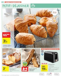 Prix et réduction Baguette dans le prospectus Carrefour Market en cours Offre Baguette dans le catalogue Carrefour Market du moment à la page 14