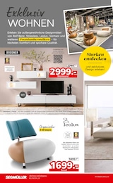 Wohnwand im Segmüller Prospekt Segmüller Wohnen Spezial auf S. 6