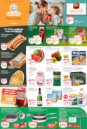 Aktueller GLOBUS Prospekt mit Pizza, "Aktuelle Angebote", Seite 1