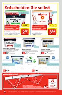 Wandfarbe im Hellweg Prospekt "Die Profi-Baumärkte" mit 32 Seiten (Chemnitz)