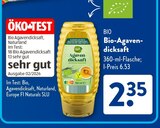 Bio-Agavendicksaft von Bio im aktuellen ALDI SÜD Prospekt für 2,35 €