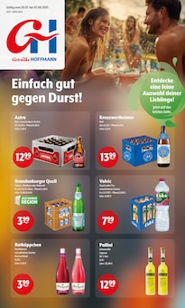 Aktueller Getränke Hoffmann Prospekt "Aktuelle Angebote" Seite 1 von 9 Seiten