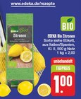 Bio Zitronen bei EDEKA im Burkhardtsdorf Prospekt für 1,00 €