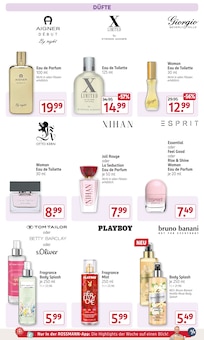 Eau De Parfum im Rossmann Prospekt "Unsere Angebote" mit 23 Seiten (Aachen)