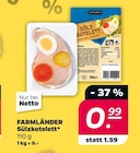 Sülzkotelett Angebote von Farmländer bei Netto mit dem Scottie Schwerin für 0,99 €