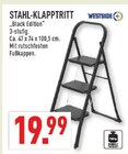 STAHL-KLAPPTRITT im Angebot bei Marktkauf in Oberhausen STAHL-KLAPPTRITT Angebote von WESTSIDE bei Marktkauf Oberhausen für 19,99 €