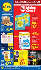 Catalogue Supermarchés Lidl en cours à Jausiers et alentours, "Moins Cher !", 72 pages, 20/02/2025 - 26/02/2025