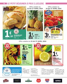 Promo Ananas dans le catalogue E.Leclerc du moment à la page 10