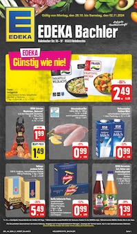 EDEKA Prospekt Wir lieben Lebensmittel! mit  Seiten in Helmbrechts und Umgebung