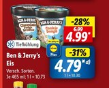 Eis Angebote von Ben & Jerry’s bei Lidl Koblenz für 4,99 €