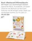 Buch »Restaurant Mitmachbuch« im Angebot bei Tchibo im Supermarkt in Kirchheim Buch »Restaurant Mitmachbuch« Angebote bei Tchibo im Supermarkt Kirchheim für 8,99 €