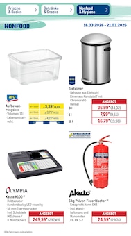 Mülleimer im METRO Prospekt "Wochenangebote" mit 59 Seiten (Leipzig)