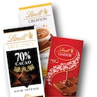 SUR TOUTES LES TABLETTES ET LA CONFISERIE DE CHOCOLAT - LINDT dans le catalogue Carrefour