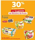 Promo 30% de remise immédiate sur la gamme de desserts de fruits Materne et Charles Alice à  dans le catalogue Auchan Supermarché à Mérignac