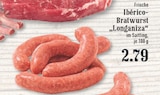 EDEKA Hilden - Frische Ibérico-Bratwurst Longaniza Angebot im Prospekt Frische Ibérico-Bratwurst Longaniza bei EDEKA im Hilden Prospekt für 2,79 €