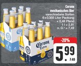Aktuelle Bier Angebote bei EDEKA in Schonungen Aktuelles mexikanisches Bier Angebot bei EDEKA in Schonungen ab 5,99 €