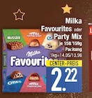 Favourites oder Party Mix von Milka im aktuellen EDEKA Prospekt für 2,22 €