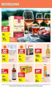 Promotion Vin Bio dans le prospectus Carrefour, valable du 21/07/2026 au 03/08/2026 Promo Vin Bio dans le catalogue Carrefour du moment à la page 35