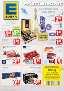 Aktueller EDEKA Frischemarkt Prospekt "Top Angebote" Seite 1 von 4 Seiten für Schönberg