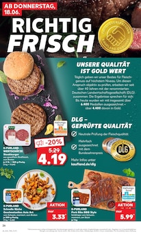 Schweinefilet im Kaufland Prospekt "Hier bin ich richtig" mit 65 Seiten (München)