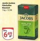 Auslese Filterkaffee Klassisch Angebote von Jacobs bei GLOBUS Gera für 6,49 €