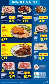 Rindfleisch im Lidl Prospekt "LIDL LOHNT SICH" mit 63 Seiten (Jena)