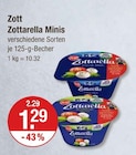 Mozzarella im V-Markt Prospekt Zottarella Minis von Zott im aktuellen V-Markt Prospekt für 1,29 €