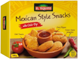 Mexican Style Snacks - EL TEQUITO en promo à 3,49 € chez Lidl Mexican Style Snacks - EL TEQUITO dans le catalogue Lidl