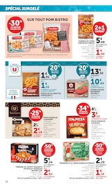 Poulet en promo dans le catalogue U Express à la page 18
