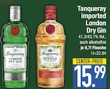 London Dry Gin oder Sevilla Angebote von Tanqueray bei E center Germering für 15,99 €