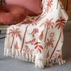 Plaid 125x150cm palmiers en promo chez B&M Strasbourg à 14,99 €