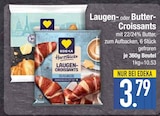 Laugen- oder Butter-Croissants von Edeka im aktuellen EDEKA Prospekt für 3,79 €