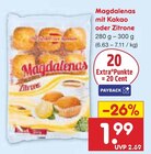 Aktuelles Magdalenas mit Kakao oder Zitrone Angebot bei Netto Marken-Discount in Neuss ab 1,99 €