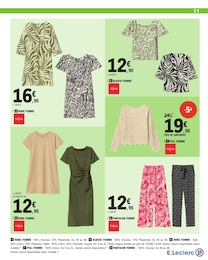 Offre Robe dans le catalogue E.Leclerc du moment à la page 31