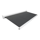 Store banne motorisé coffre blanc toile anthracite MAYA LED à Brico Dépôt dans Écouflant Store banne motorisé coffre blanc toile anthracite MAYA LED à Brico Dépôt dans Écouflant