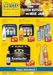 Netto Marken-Discount Prospekt für Erftstadt: "DER ORT, AN DEM DU IMMER AUSGEZEICHNETE PREISE FINDEST.", 6 Seiten, 30.12.2024 - 04.01.2025