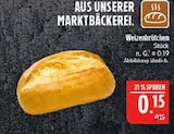 Weizenbrötchen im Angebot bei Marktkauf in Nürnberg Weizenbrötchen Angebote bei Marktkauf Nürnberg für 0,15 €