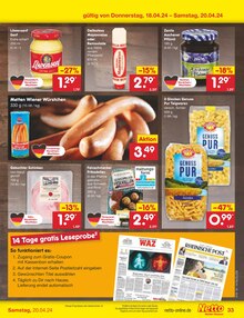 Senf im Netto Marken-Discount Prospekt "Aktuelle Angebote" mit 45 Seiten (Duisburg)