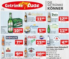 Warsteiner im Getränke Oase Prospekt "Aktuelle Angebote" mit 1 Seiten (Rheda-Wiedenbrück)